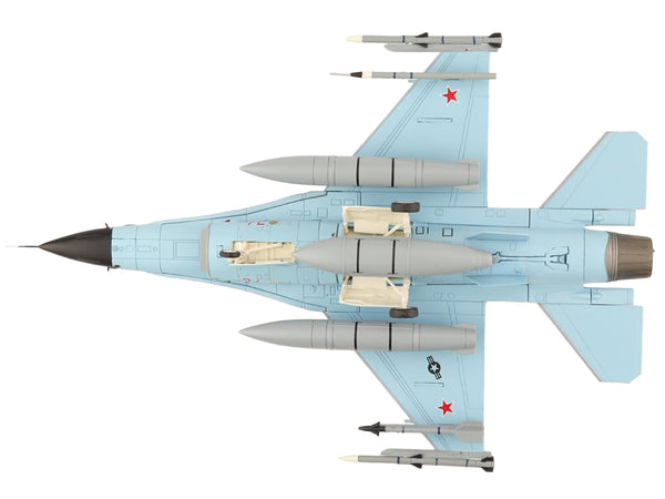 General Dynamics F-16C Fighting Falcon "Shark" Fighter Aircraft "57th Wing 64th Aggressor Squadron Nellis AFB" (March 2017) "Air Power Series" 1/72 Diecast Model by Hobby Master