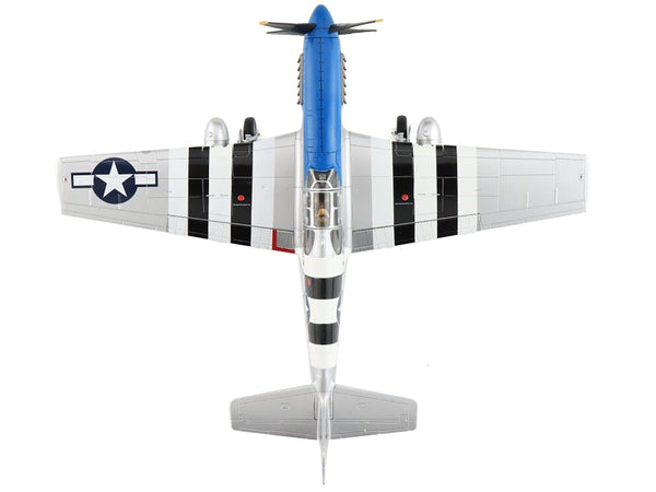 North American P-51C Mustang Fighter Aircraft "'Princess Elizabeth' Gathering of Mustangs and Legends United Kingdom" (2007) United States Air Force "Air Power Series" 1/48 Diecast Model by Hobby Master