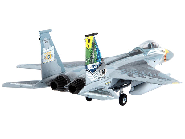 McDonnell Douglas F-15C Eagle Fighter Aircraft US Air Forces "Oregon Air National Guard 173rd Fighter Wing" (2016) Limited Edition to 500 pieces Worldwide 1/144 Diecast Model by JC Wings