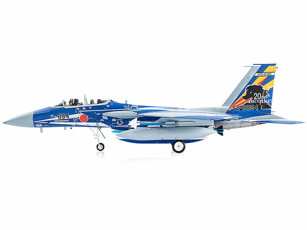 F-15DJ JASDF (Japan Air Self-Defense Force) Eagle Fighter Aircraft "23rd Fighter Training Group 20th Anniversary" with Display Stand Limited Edition to 600 pieces Worldwide 1/72 Diecast Model by JC Wings