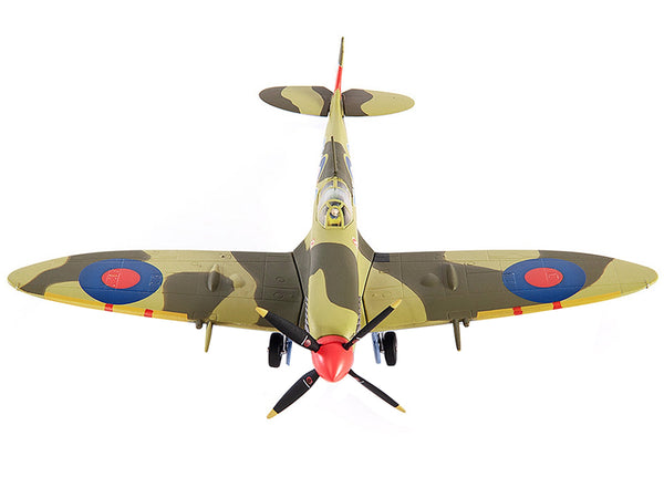 Supermarine Spitfire MK IXC Fighter Aircraft "Royal Air Force Ldr. Stanislav Skalsk Polish Combat Team North Africa" (1943) 1/72 Diecast Model by JC Wings