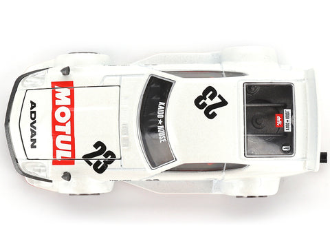 Datsun Fairlady Z KAIDO MOTUL V3 RHD (Right Hand Drive) #23 White (Designed by Jun Imai) "Kaido House" Special 1/64 Diecast Model Car by True Scale Miniatures