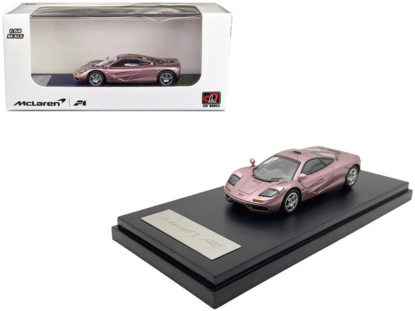McLaren F1 Purple Metallic 1/64 Diecast Model Car by LCD Models