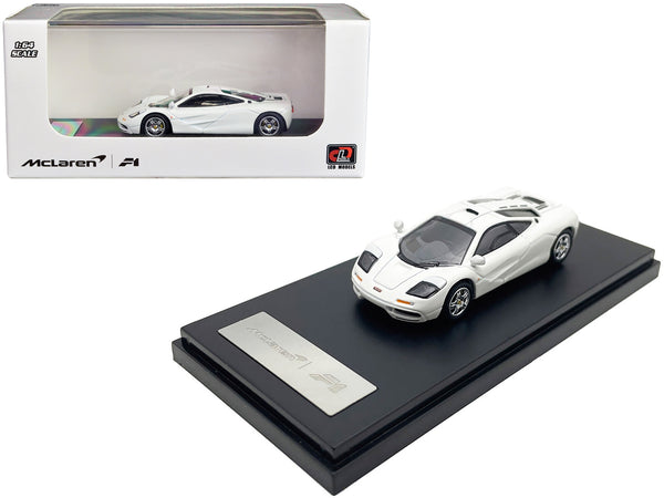 McLaren F1 White 1/64 Diecast Model Car by LCD Models