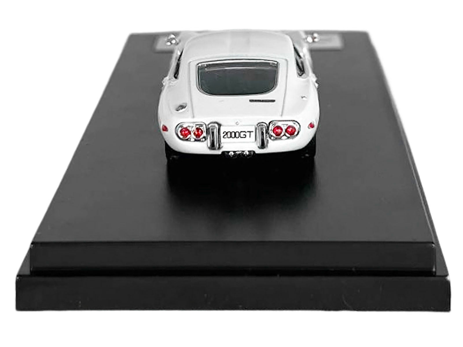 Toyota 2000GT White 1/64 Diecast Model Car by LCD Models