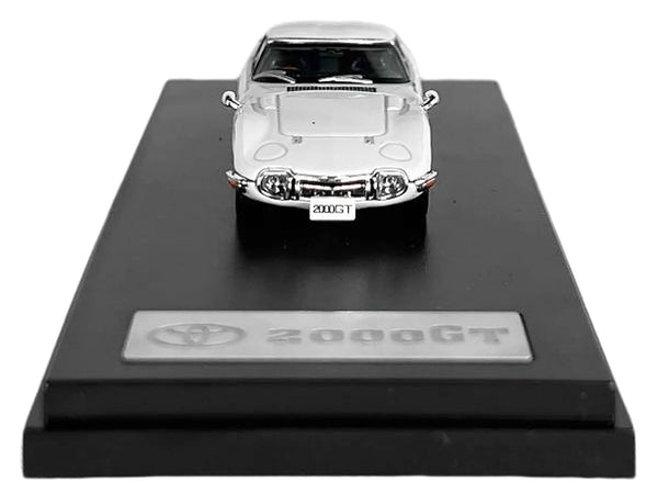 Toyota 2000GT White 1/64 Diecast Model Car by LCD Models