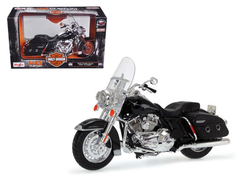 2013 Harley Davidson FLHRC Road King Classic Black 1/12 Diecast Motorcycle Model by Maisto