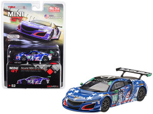 Acura NSX GT3 #86 "Uncle Sam" 2017 IMSA Watkins Glen Limited Edition to 3600 pieces Worldwide 1/64 Diecast Model Car by True Scale Miniatures