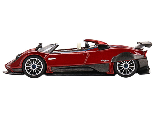 Pagani Zonda HP Barchetta Rosso Dubai Red Metallic Limited Edition to 2040 pieces Worldwide 1/64 Diecast Model Car by True Scale Miniatures