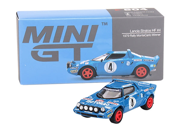 Lancia Stratos HF #4 Bernard Darniche - Alain Mahe Winner "Monte Carlo Rally" (1979) Limited Edition to 1200 pieces Worldwide 1/64 Diecast Model Car by True Scale Miniatures