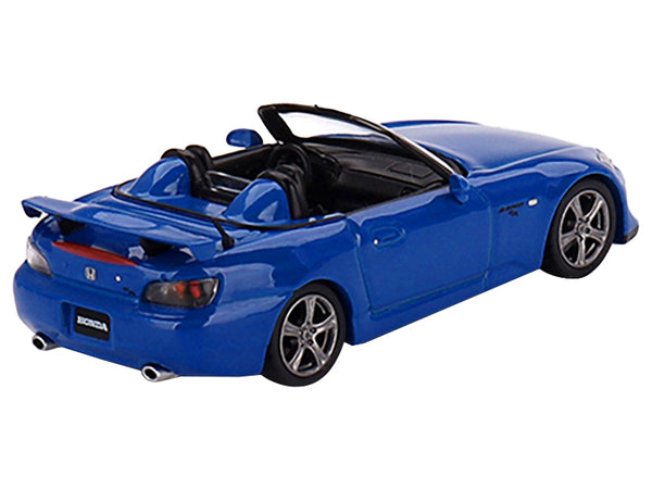 Honda S2000 (AP2) CR Convertible Apex Blue Metallic Limited Edition to 1200 pieces Worldwide 1/64 Diecast Model Car by True Scale Miniatures