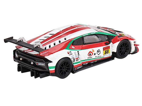 Lamborghini Huracan GT3 EVO #88 Takashi Kogure - Yuya Motojima "Weibo Primez - JLOC" "Super GT Series" (2022) Limited Edition 1/64 Diecast Model Car by True Scale Miniatures