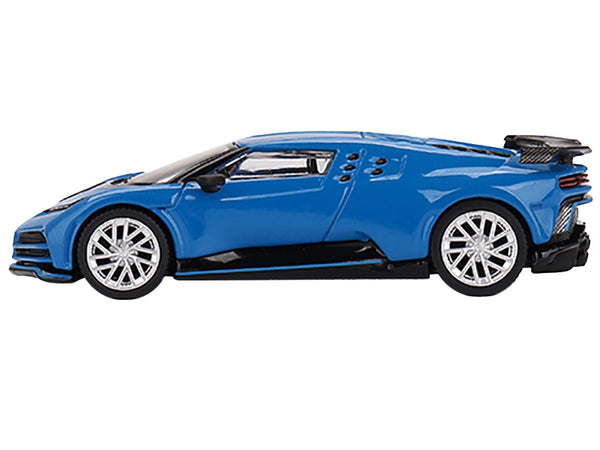 Bugatti Centodieci Blu Bugatti LHD 1/64 Diecast Model Car by True Scale Miniatures