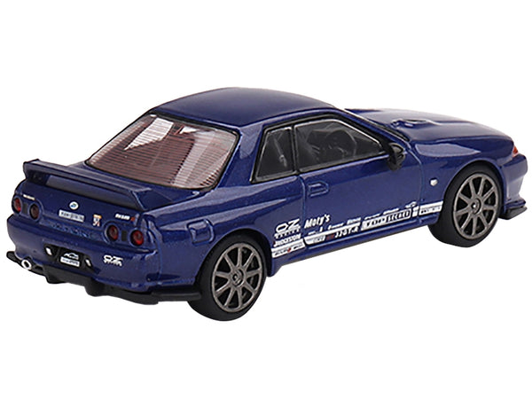 Nissan Skyline GT-R "Top Secret" VR32 RHD (Right Hand Drive) Blue Metallic Limited Edition to 6000 pieces Worldwide 1/64 Diecast Model Car by True Scale Miniatures
