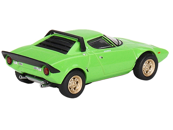 Lancia Stratos HF Stradale Verde Chiaro Green Limited Edition to 1200 pieces Worldwide 1/64 Diecast Model Car by True Scale Miniatures