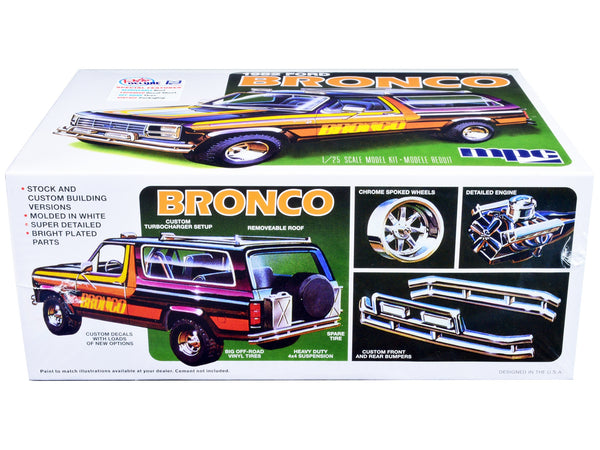 Skill 2 Model Kit 1982 Ford Bronco 1/25 Scale Model by MPC