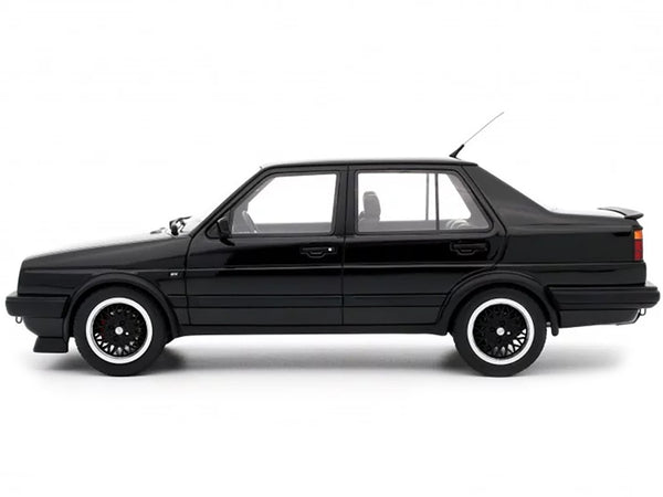 1987 Volkswagen Jetta Mk2 Black Limited Edition to 2000 pieces Worldwide 1/18 Model Car by Otto Mobile