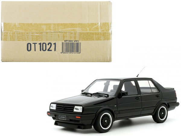 1987 Volkswagen Jetta Mk2 Black Limited Edition to 2000 pieces Worldwide 1/18 Model Car by Otto Mobile