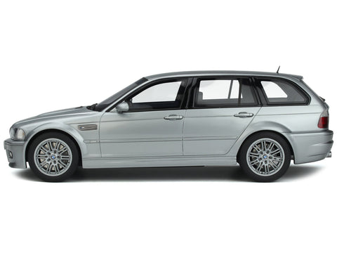 2000 BMW M3 E46 Touring Concept Chrome Shadow Metallic Limited Edition to 4000 pieces Worldwide 1/18 Model Car by Otto Mobile