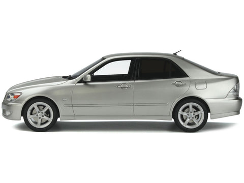 1998 Lexus IS 200 RHD (Right Hand Drive) Millennium Silver Metallic Limited Edition to 2000 pieces Worldwide 1/18 Model Car by Otto Mobile