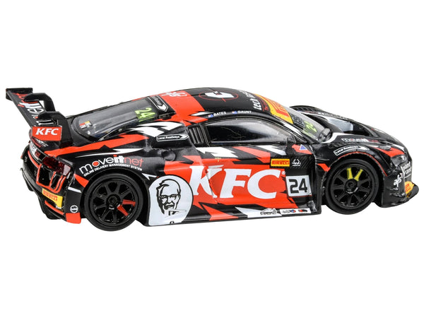 Audi R8 LMS #24 Daniel Gaunt - Tony Bates "KFC Racing" 3rd Place "Australian GT Championship" (2018) 1/64 Diecast Model Car by Paragon Models