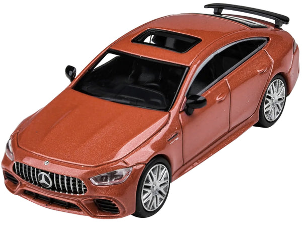 2018 Mercedes-AMG GT 63 S Copper Orange Metallic 1/64 Diecast Model Car by Paragon Models