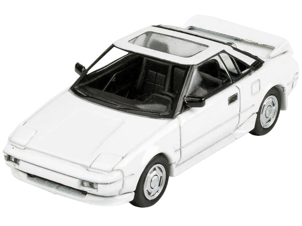 1985 Toyota MR2 MK1 Super White with Sunroof 1/64 Diecast Model Car by Paragon Models