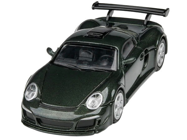 2012 RUF CTR3 Clubsport Oak Green Metallic 1/64 Diecast Model Car by Paragon Models