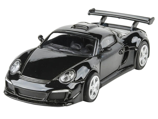 2012 RUF CTR3 Clubsport Black 1/64 Diecast Model Car by Paragon Models