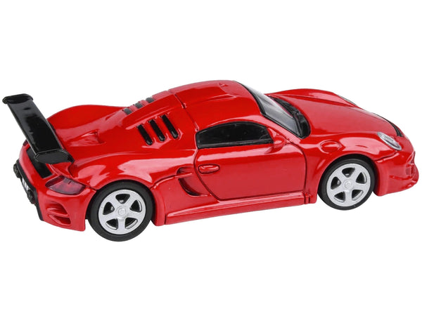 2012 RUF CTR3 Clubsport Guards Red 1/64 Diecast Model Car by Paragon Models