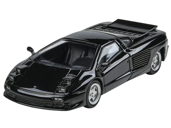 1991 Cizeta V16T Black 1/64 Diecast Model Car by Paragon Models