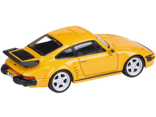 1986 RUF BTR Blossom Yellow 1/64 Diecast Model Car by Paragon Models