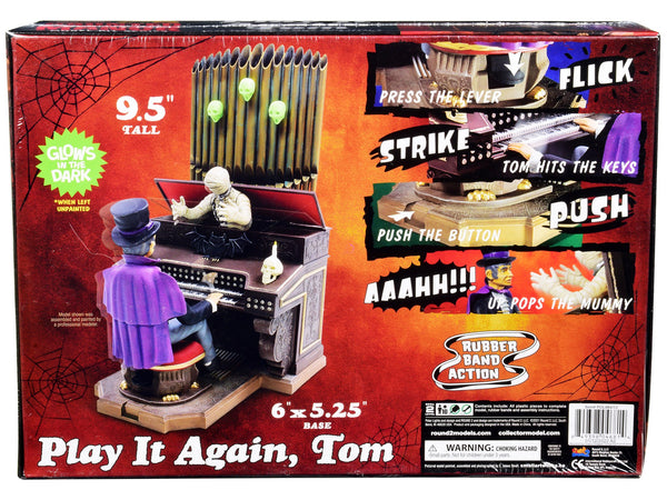 Skill 2 Model Kit Haunted Manor "Play it Again Tom" Diorama Set 1/12 Scale Model by Polar Lights