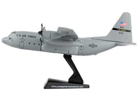 Lockheed C-130 Hercules Transport Aircraft "Spare 617" United States Air Force 1/200 Diecast Model Airplane by Postage Stamp
