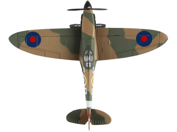 Supermarine Spitfire Mk II Fighter Aircraft "Battle of Britain" Royal Air Force 1/93 Diecast Model Airplane by Postage Stamp