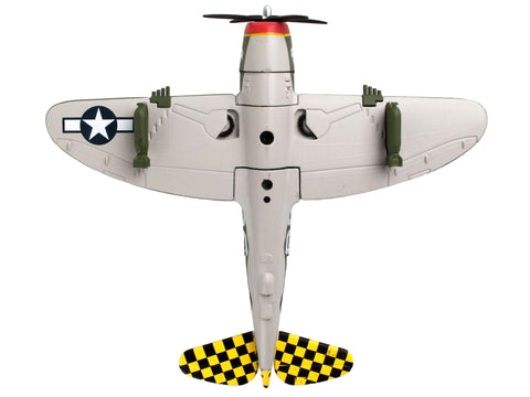 Republic P-47 Thunderbolt Fighter Aircraft "Big Stud" United States Army Air Force 1/100 Diecast Model Airplane by Postage Stamp