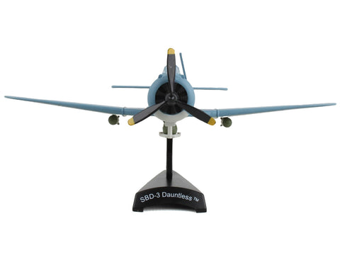 Douglas SBD-3 Dauntless Aircraft "Lt. Richard Best" United States Navy 1/87 Diecast Model Airplane by Postage Stamp