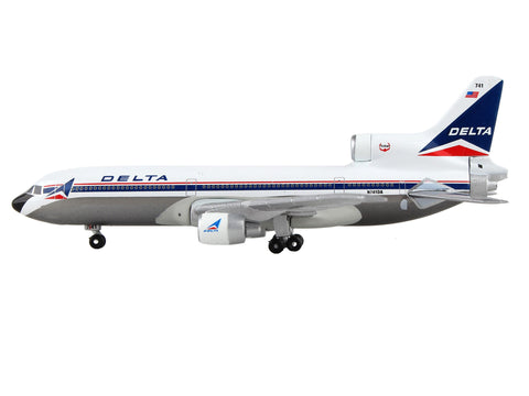 Lockheed L-1011 TriStar Commercial Aircraft "Delta Airlines" 1/500 Diecast Model Airplane by Postage Stamp