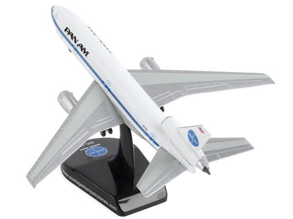 McDonnell Douglas DC-10 Commercial Aircraft "Pan American World Airways (Pan Am)" 1/400 Diecast Model Airplane by Postage Stamp
