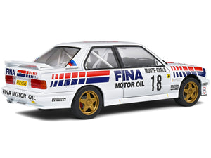 BMW E30 M3 Gr.A #18 Marc Duez - Alain Lopes "Rally Monte-Carlo" (1989) "Competition" Series 1/18 Diecast Model Car by Solido