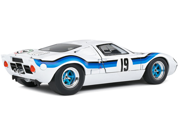 Ford GT40 MK.1 RHD (Right Hand Drive) #19 Emilio Marta "Angola Championship" (1973) "Competition" Series 1/18 Diecast Model Car by Solido