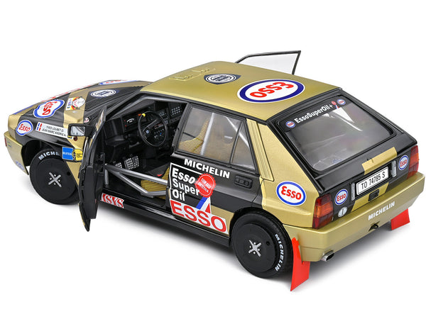 Lancia Delta HF Integrale #2 Yves Loubet - Jean-Marc Andrie 3rd Place "ADAC Rallye Deutschland" (1989) "Competition" Series 1/18 Diecast Model Car by Solido