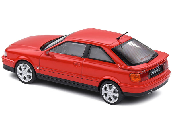 1992 Audi Coupe S2 Lazer Red 1/43 Diecast Model Car by Solido