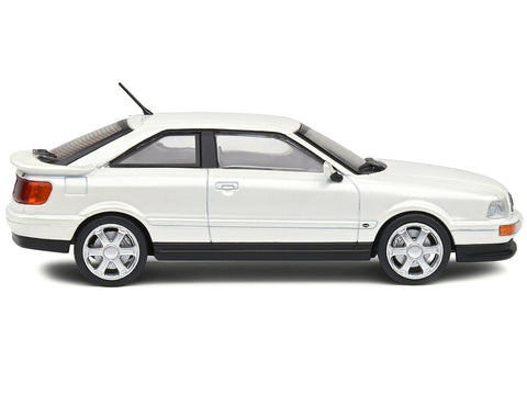 1992 Audi Coupe S2 Pearl White Metallic 1/43 Diecast Model Car by Solido
