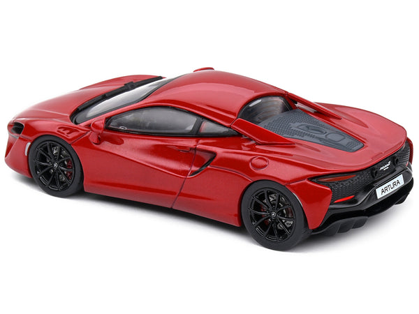 McLaren Artura Hybrid Supercar Amaranth Red Metallic 1/43 Diecast Model Car by Solido