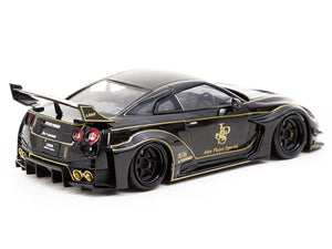 Nissan 35GT-RR LB-Silhouette WORKS GT RHD (Right Hand Drive) Black "John Player Special" 1/43 Diecast Model Car by Tarmac Works